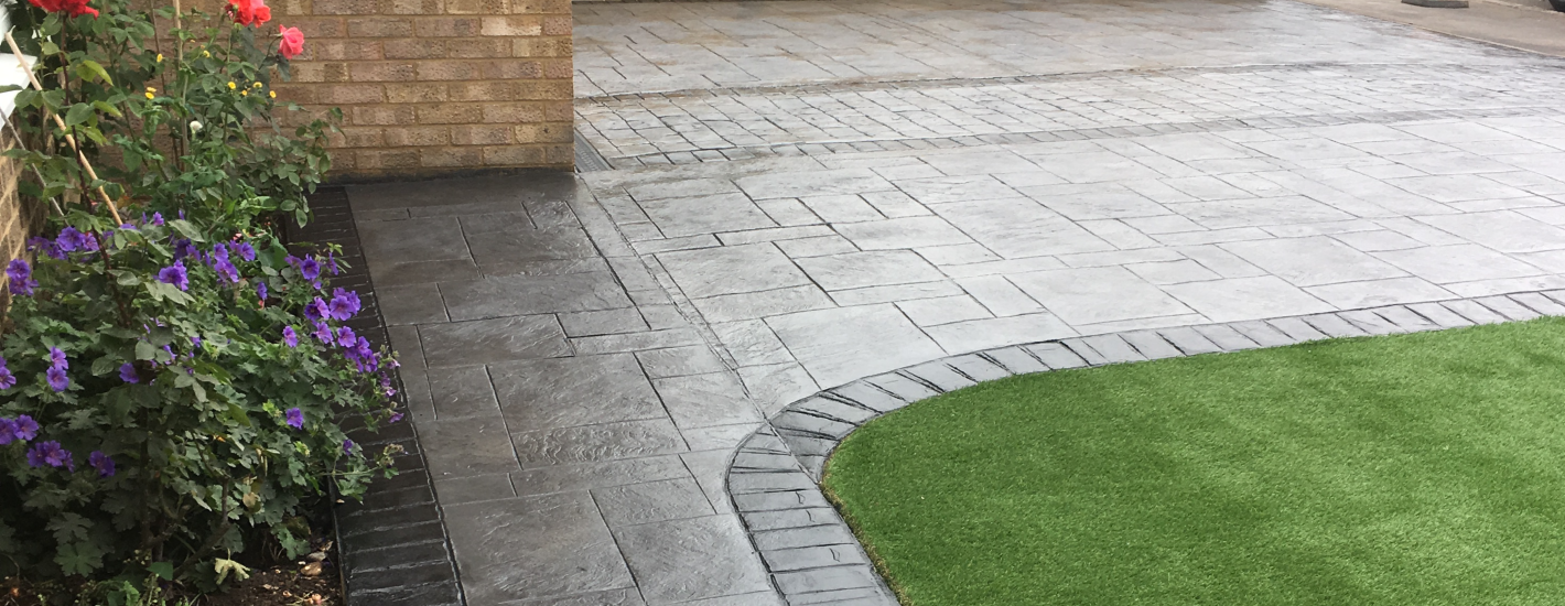 Pattern Imprinted Concrete - Driveways